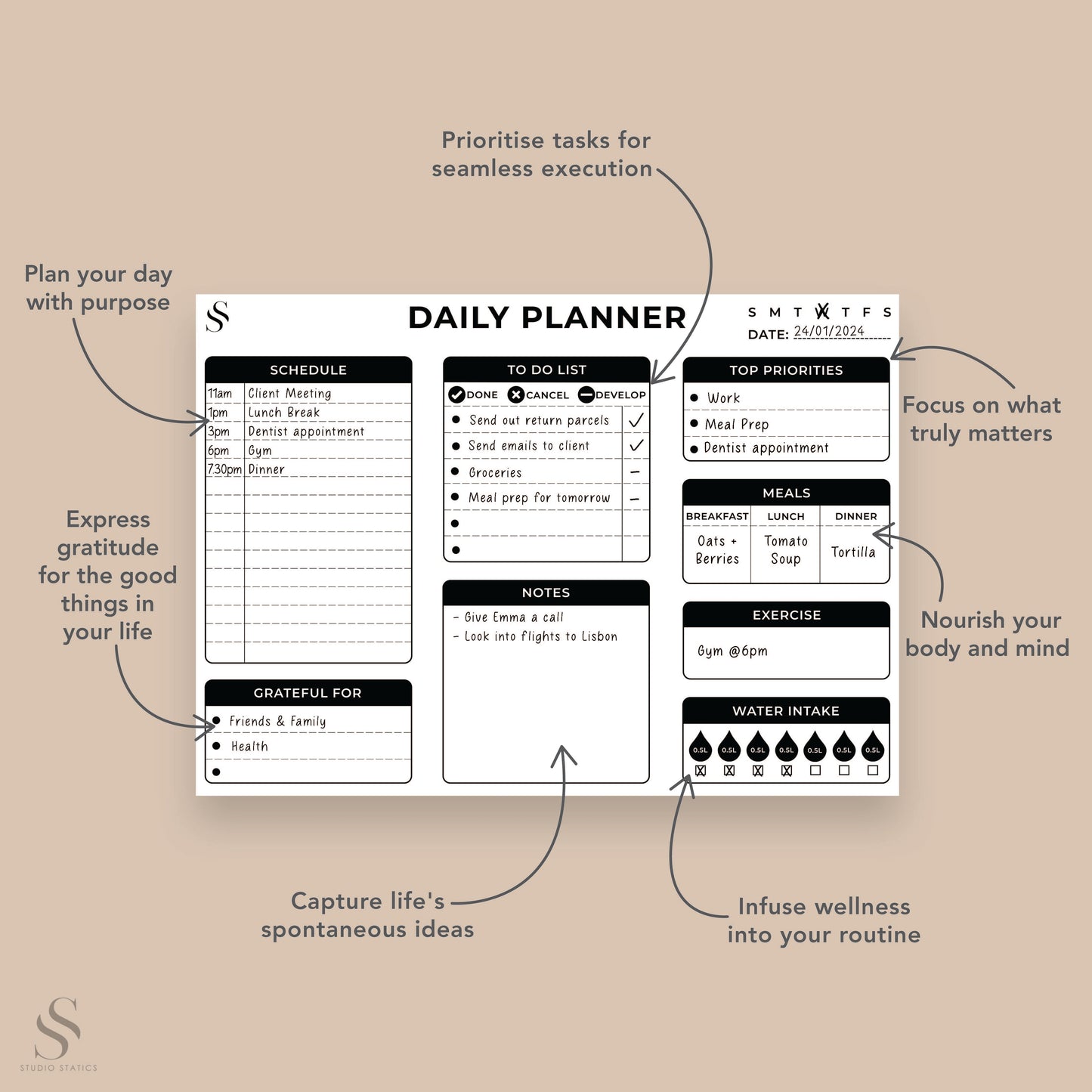 DAILY PLANNER