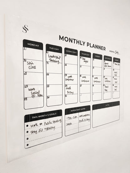 MONTHLY PLANNER