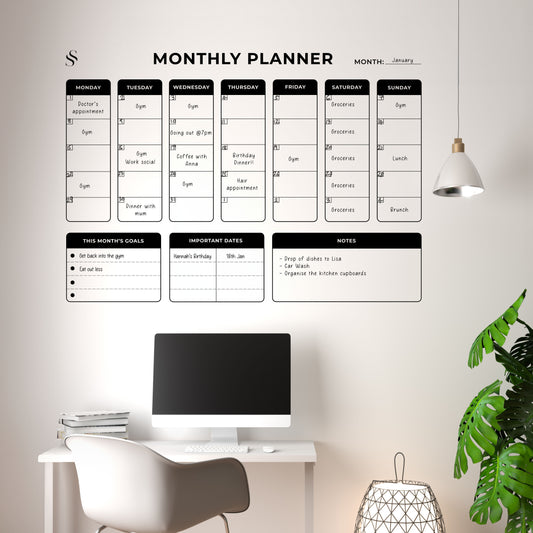 MONTHLY PLANNER