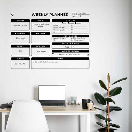 WEEKLY PLANNER