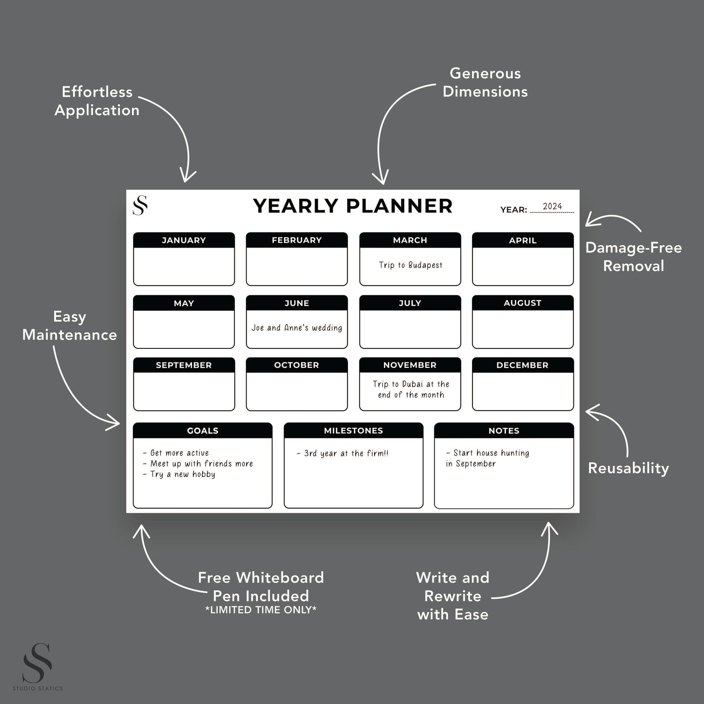 YEARLY PLANNER